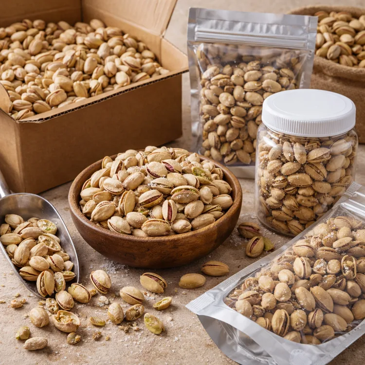 Roasted and salted Turkish pistachios for importer buying guide